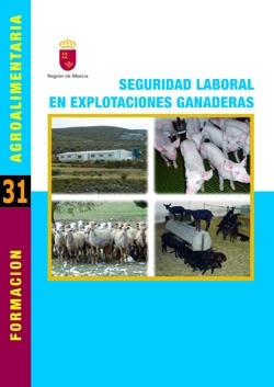 Portada de "Seguridad laboral en explotaciones ganaderas"