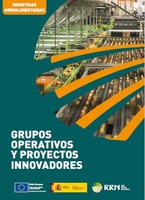 Portada de "Mejora en Industrias Agroalimentarias. Grupos operativos y proyectos Innovadores"
