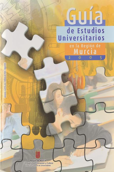 Portada de "Guía de estudios universitarios en la Región de Murcia. 2003"