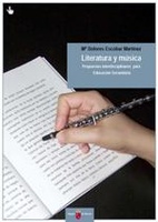 Portada de "Literatura y música : propuestas interdisciplinares para Educación Secundaria"