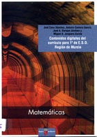 Portada de "Matemáticas : contenidos digitales del currículo para 1º de E.S.O. Región de Murcia"
