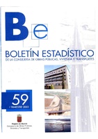 Portada de "Boletín Estadístico nº59"