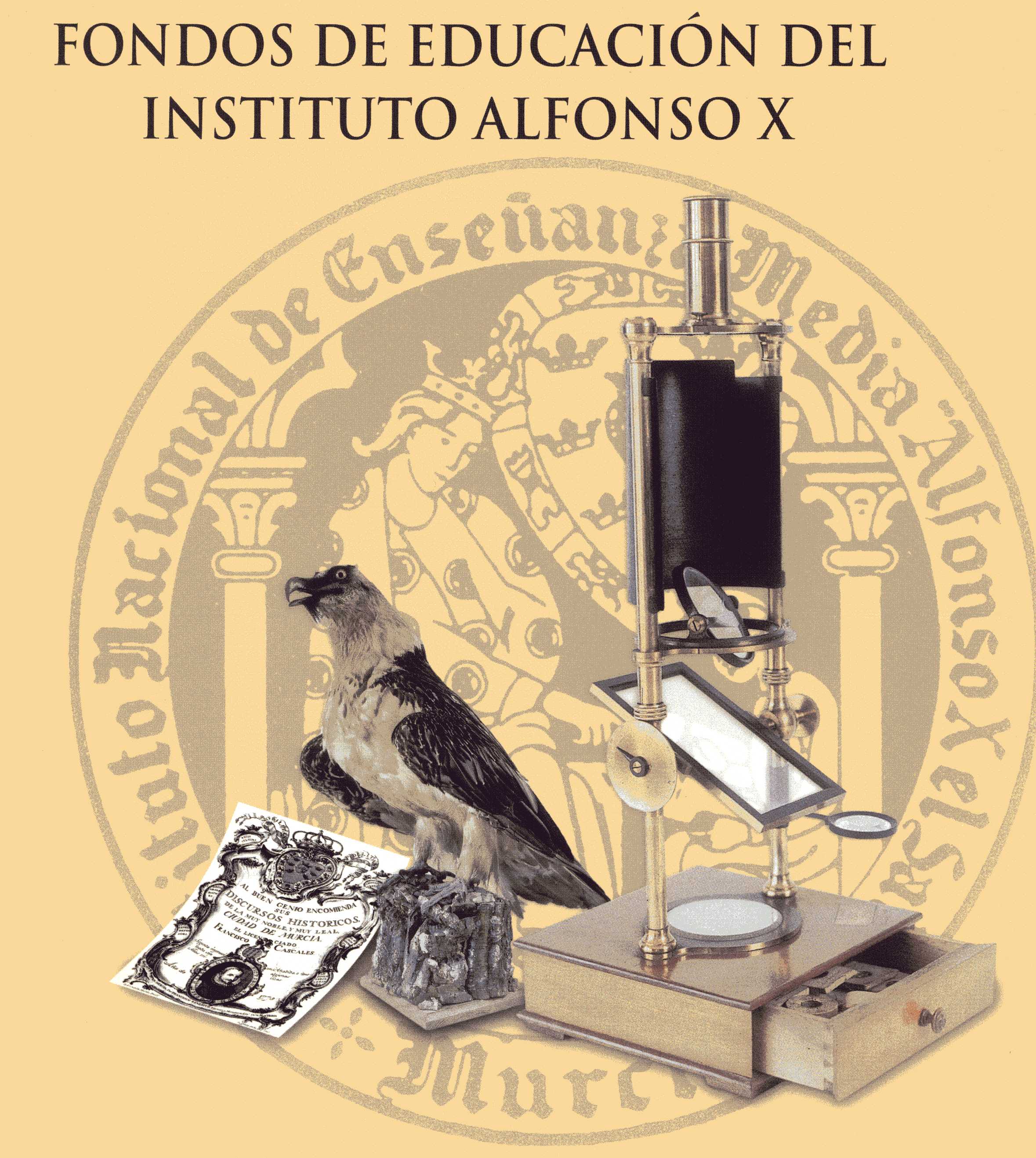 Portada de "Fondos de educación del Instituto Alfonso X"