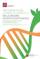 Portada de "Influencia del cambio climático en la mejora genética de plantas"