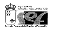 Logotipo del Servicio Regioal de Empleo y Formación