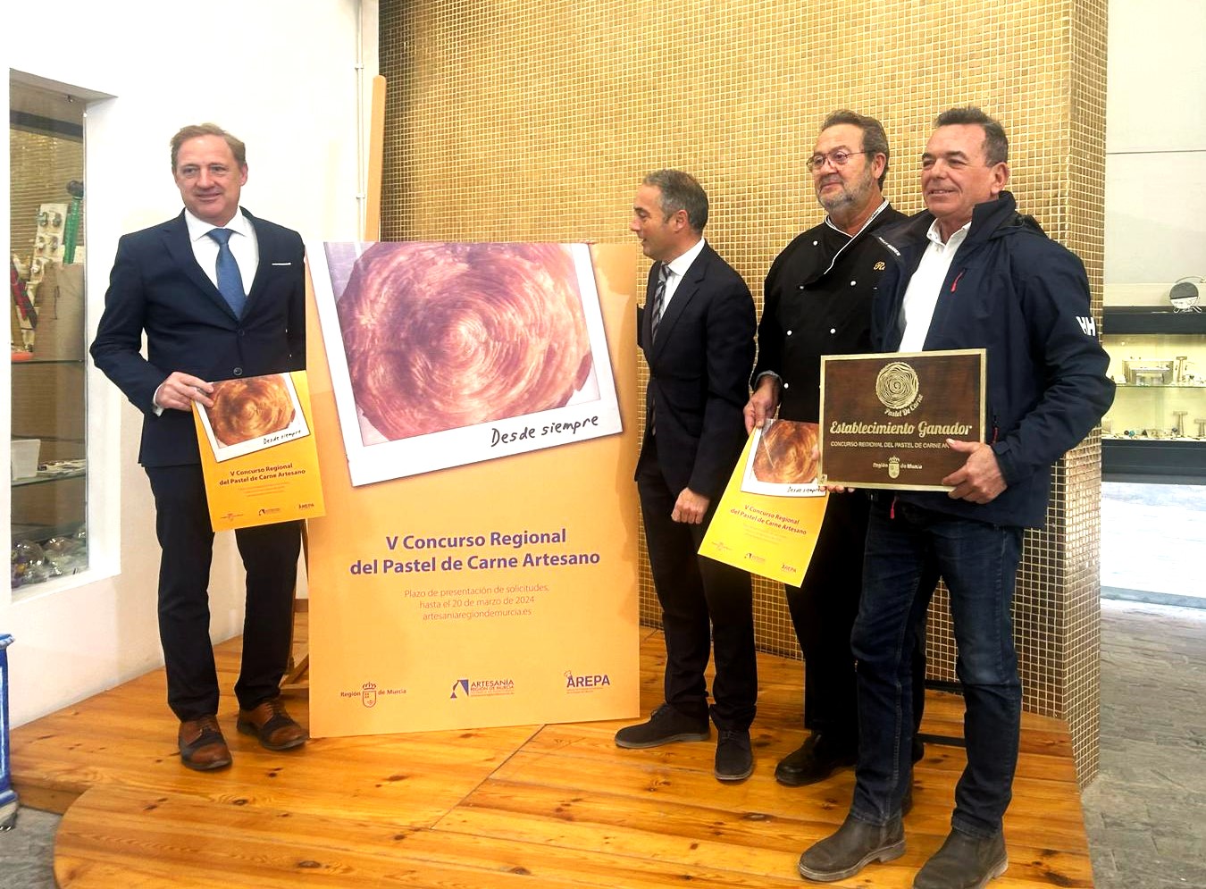 Presentación del V Concurso Regional del Pastel de Carne Artesano