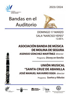 Imagen del cartel del concierto de este domingo del ciclo 'Bandas en el Auditorio'