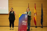 La consejera de Política Social, Familias e Igualdad, Conchita Ruiz, durante la celebración de las Jornadas técnicas 'Next es Ahora'