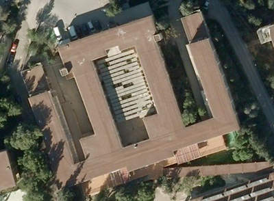 Vista aérea Centro Ocupacional de Espinardo