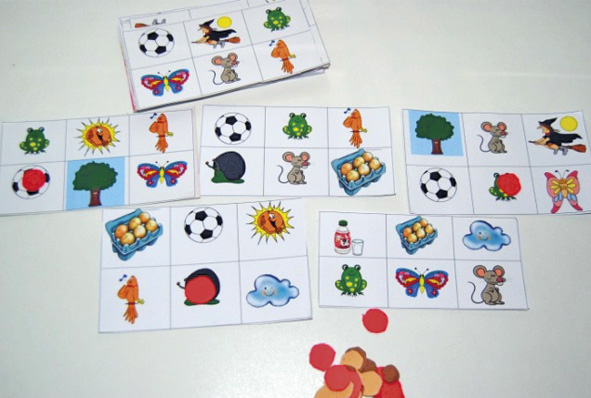 Cartones de La ruleta de las adivinanzas