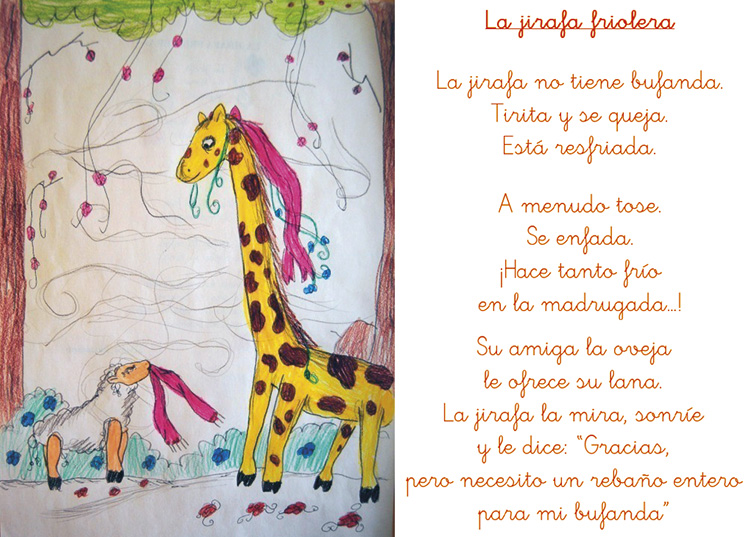 Imagen 12. La jirafa friolera