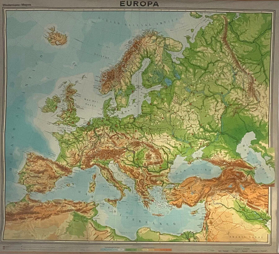 Europa física-política