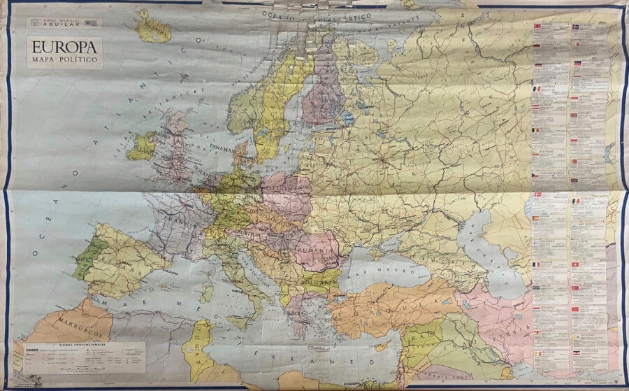 Mapa político de Europa