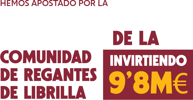 Hemos apostado por la modernizacin del sector primario y secundario de la comunidad de regantes de Librilla invirtiendo 9,8 millones de euros