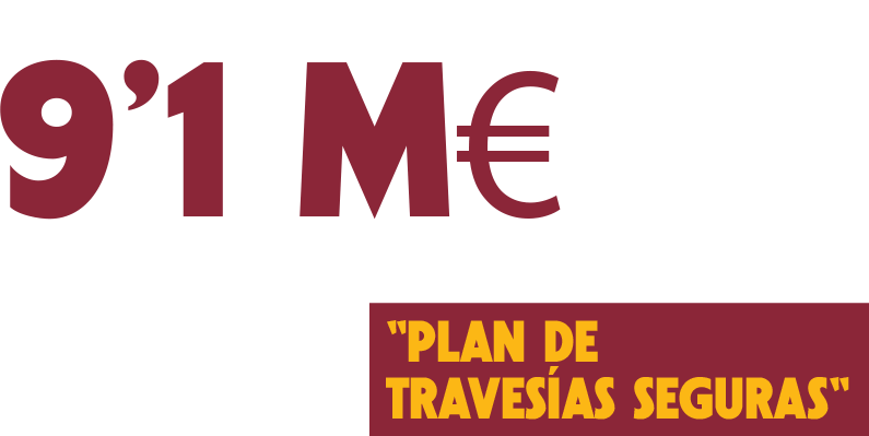 Hemos invertido ms de 9,1 millones de euros en seguridad vial con el Plan de travesas seguras