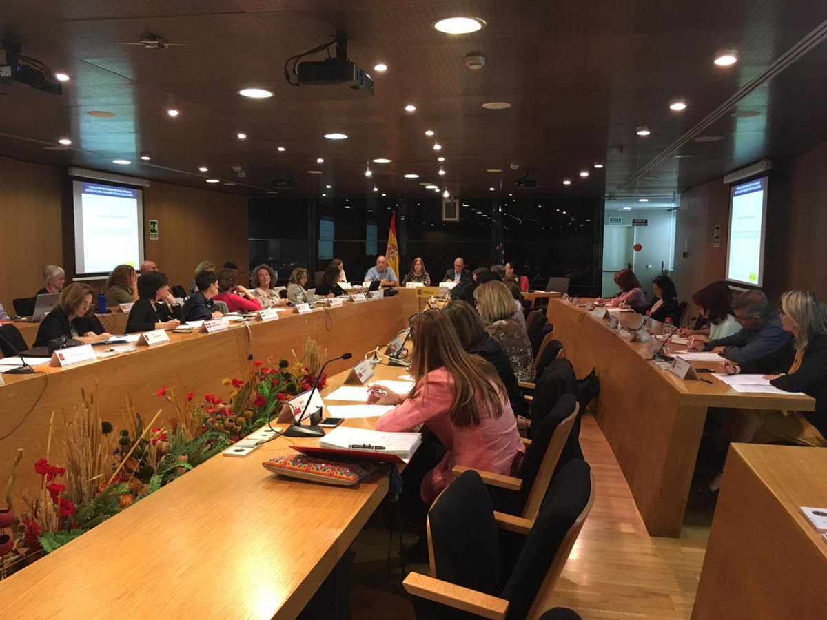 Imagen de la jornada celebrada en el Servicio Público de Empleo Estatal (SEPE) para coordinar a los distintos servicios de empleo autonómicos en materia de inserción sociolaboral de mujeres víctimas de violencia de género