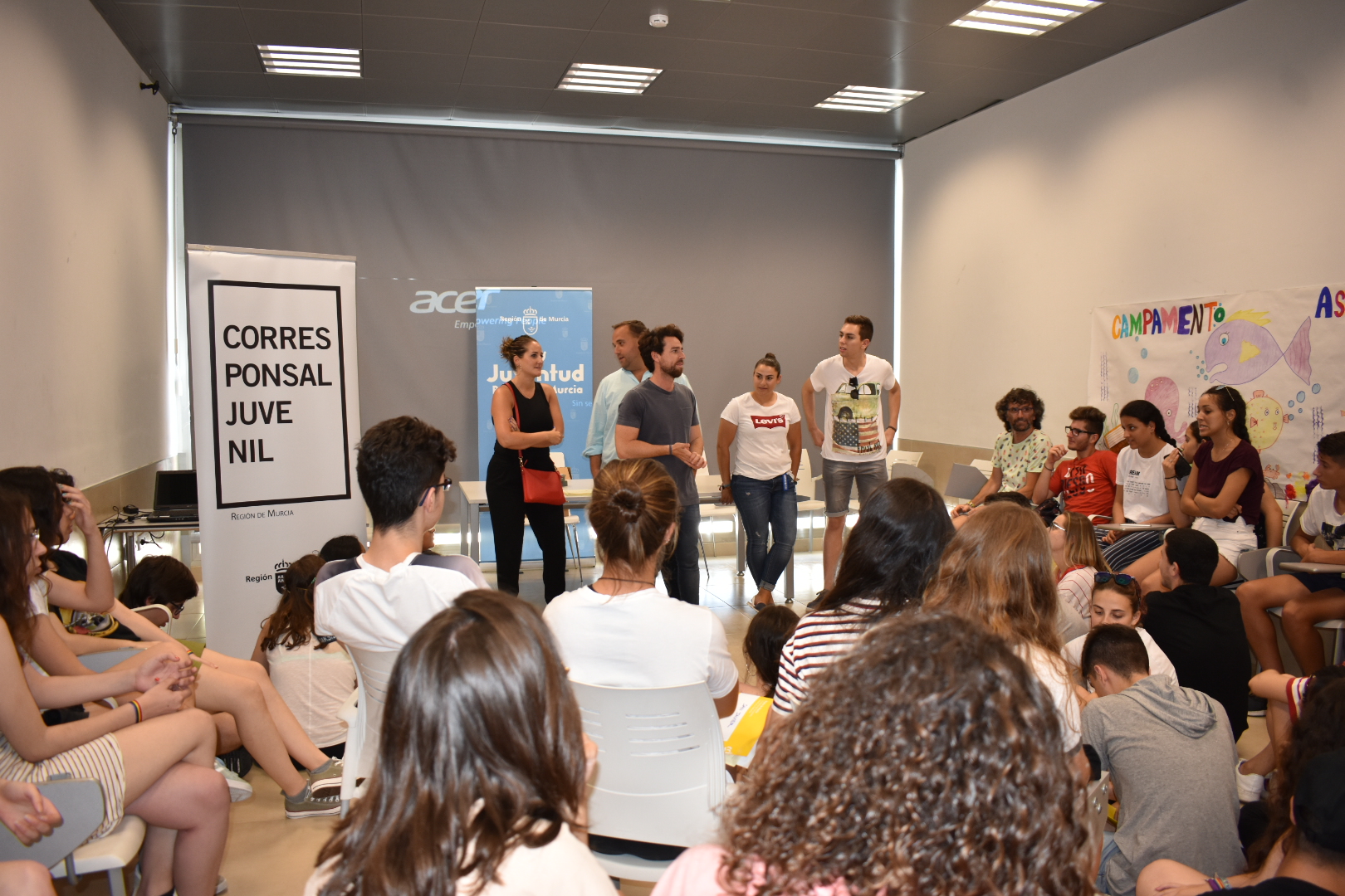 Encuentro con los Corresponsales Juveniles de la Región de Murcia (1)