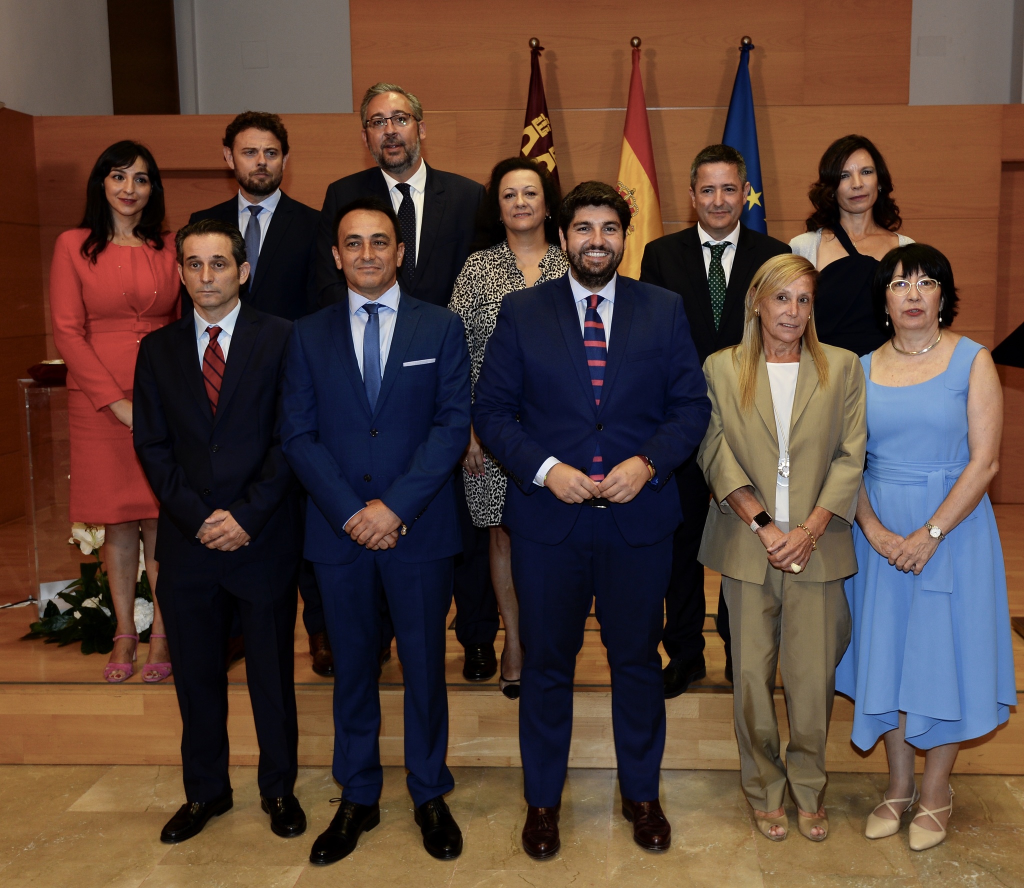 El presidente de la Comunidad, Fernando López Miras, preside la toma de posesión de los secretarios generales de las consejerías de la Administración regional (1)