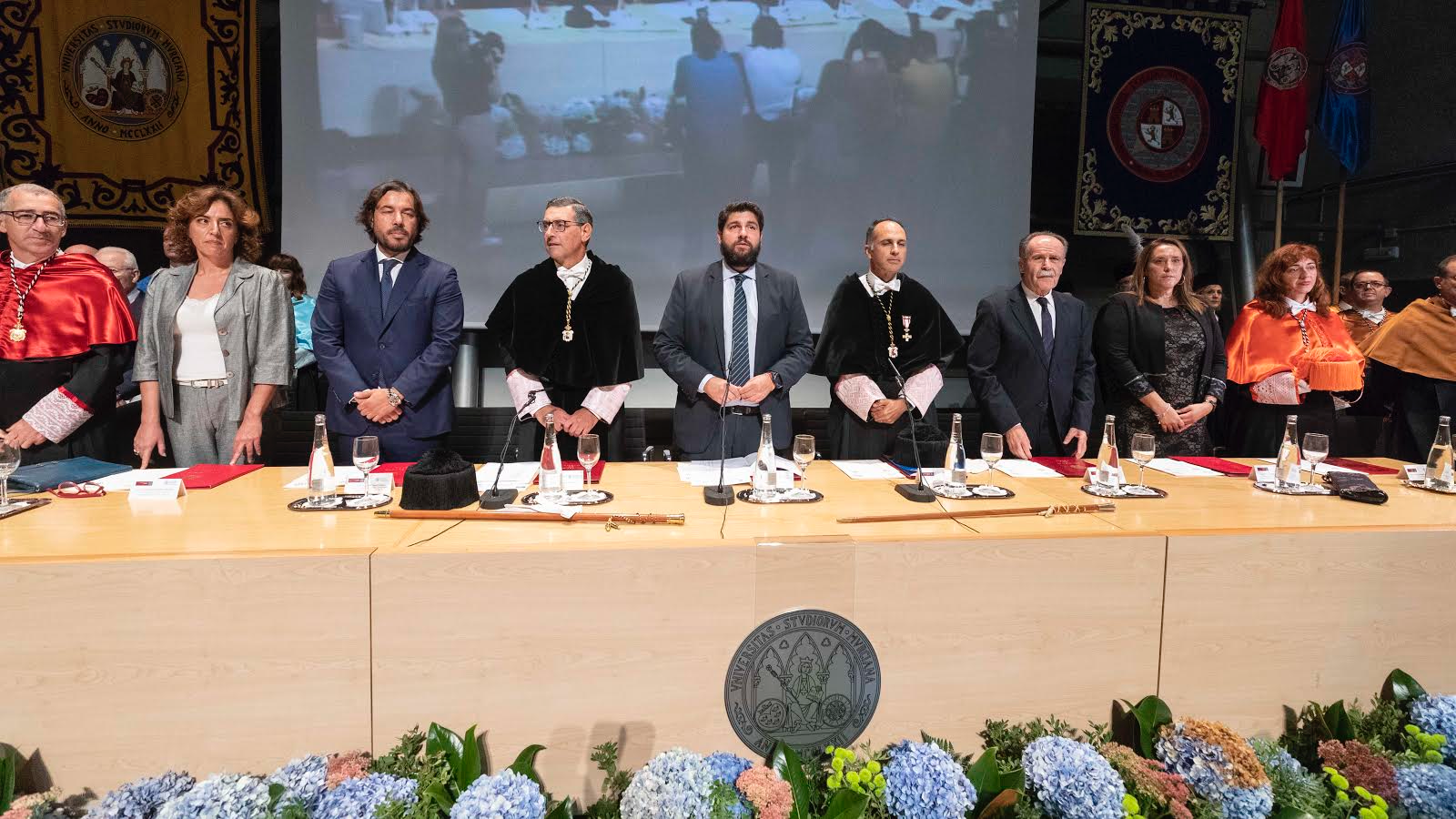 López Miras preside el acto académico de apertura del curso 2019-2020 de las universidades (I)