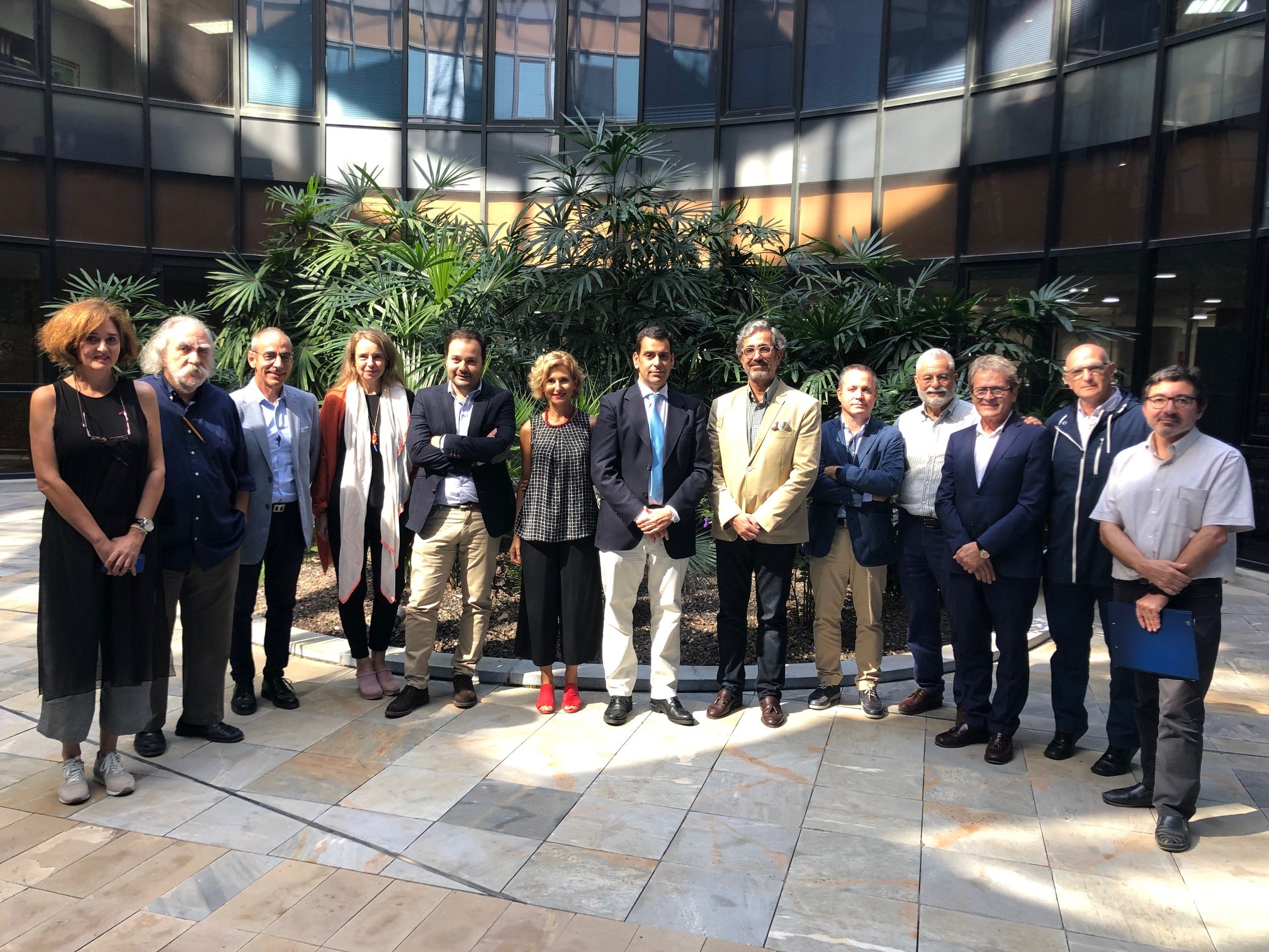 El consejero de Fomento e Infraestructuras, José Ramón Díez de Revenga, tras la reunión del jurado de los XX edición de los Premios de Arquitectura de la Región de Murcia