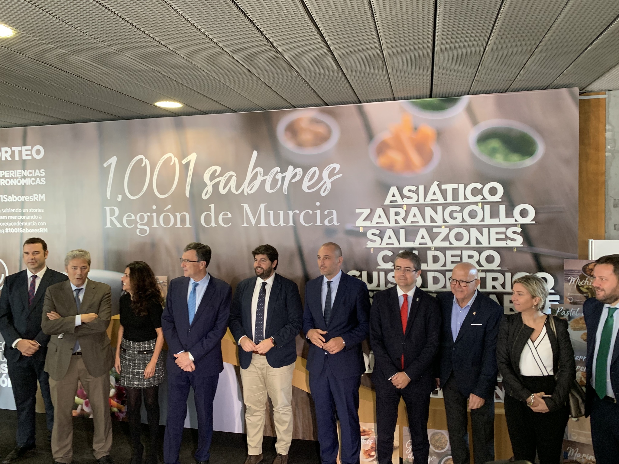 López Miras asiste al acto inauguración de 'Región de Murcia Gastronómica'