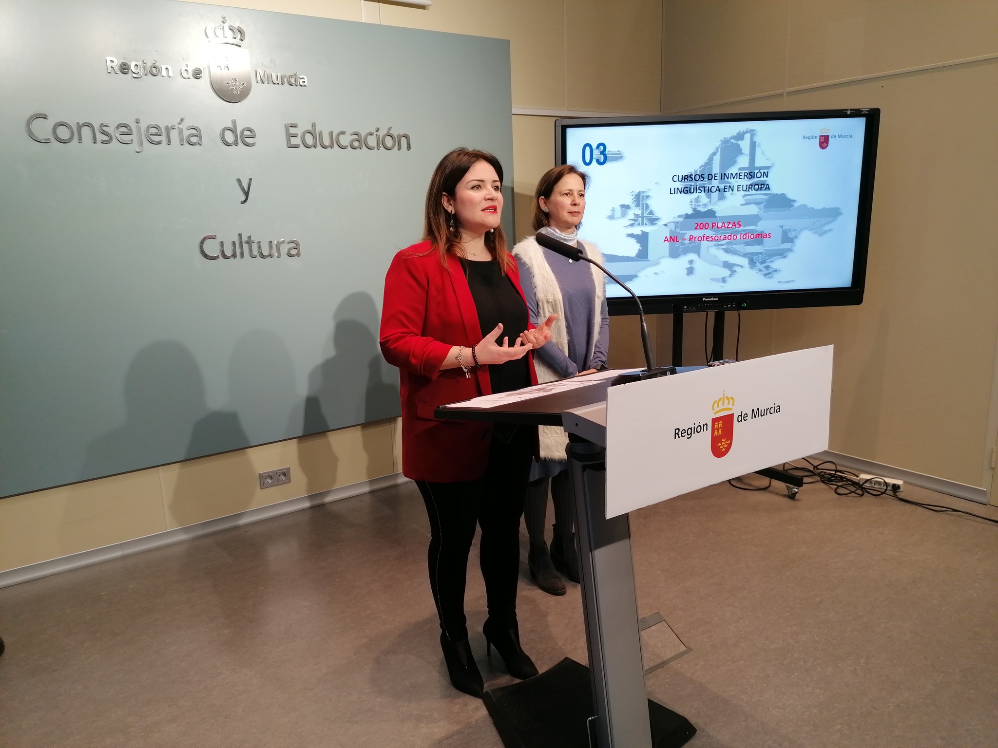 Presentación de los cursos de formación de idiomas para docentes