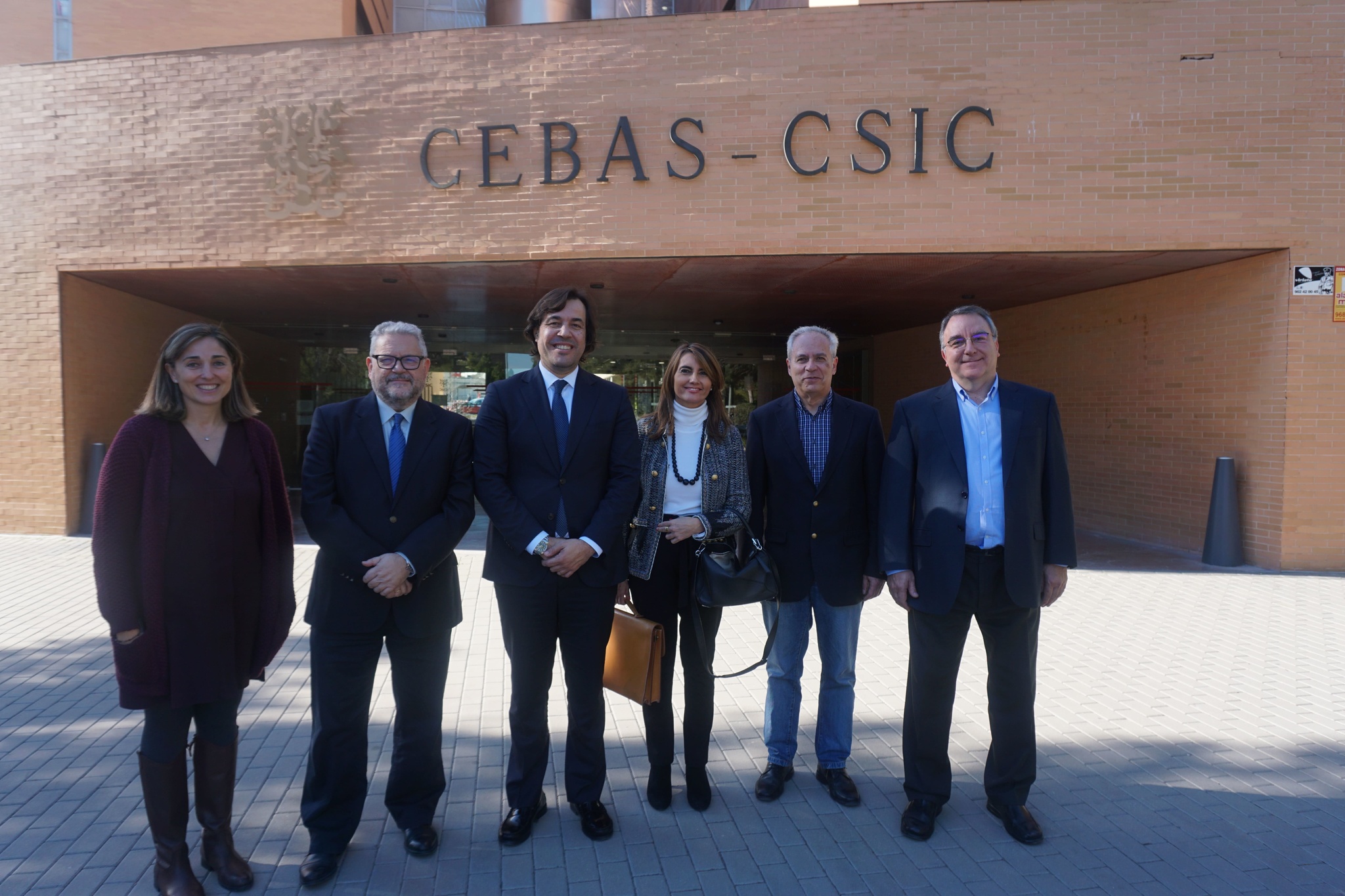 visitó el Centro de Edafología y Biología del Segura/1