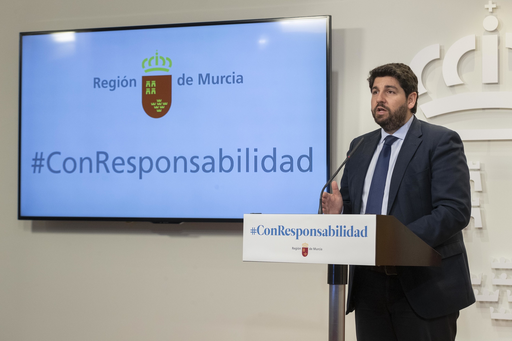 Rueda de prensa del presidente de la Región de Murcia (1)