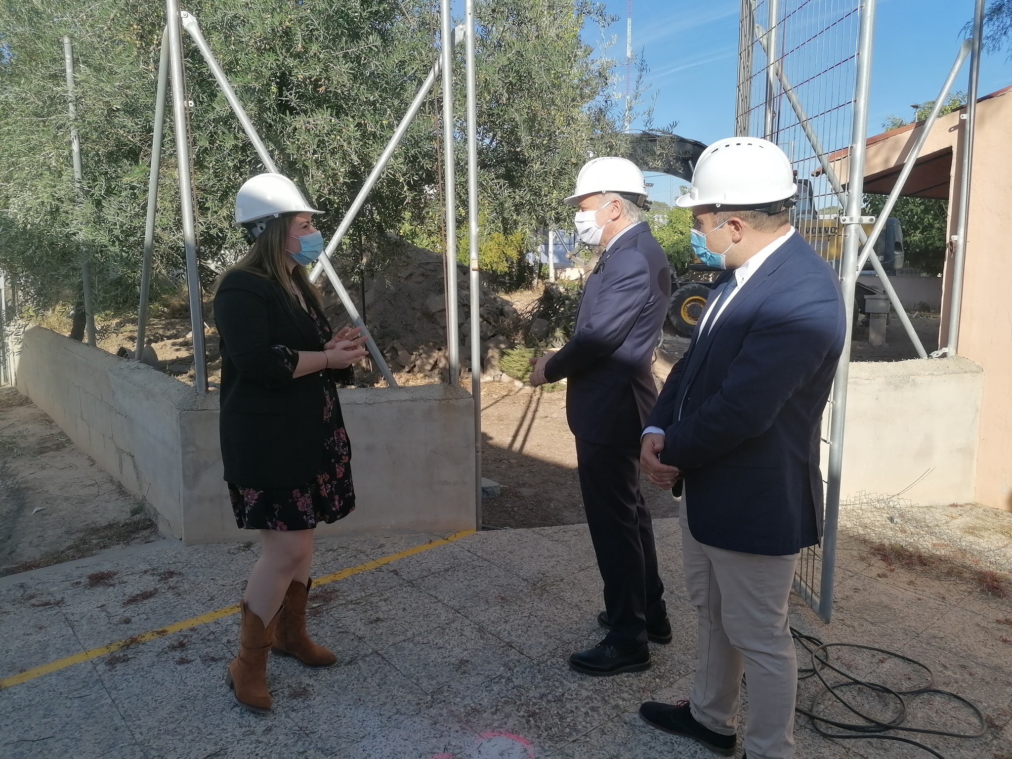 Visita obras colegio San José de Las Torres de Cotillas (I)