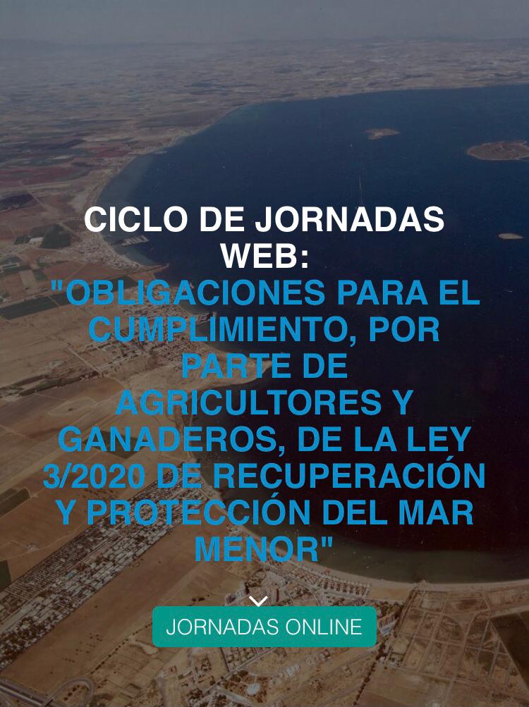 Jornadas informativas sobre la aplicación de la Ley del Mar Menor en las explotaciones agrícolas y ganaderas