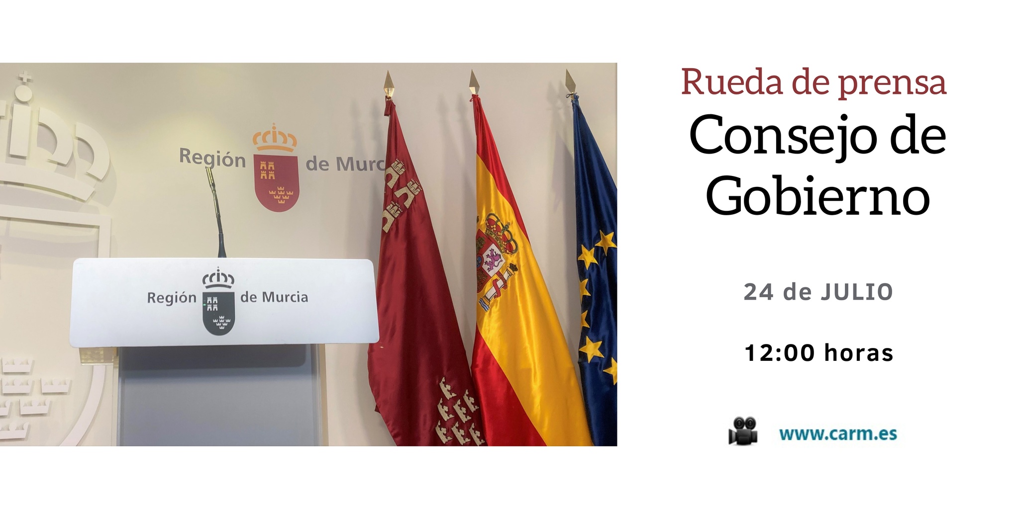 Rueda de prensa Consejo de Gobierno