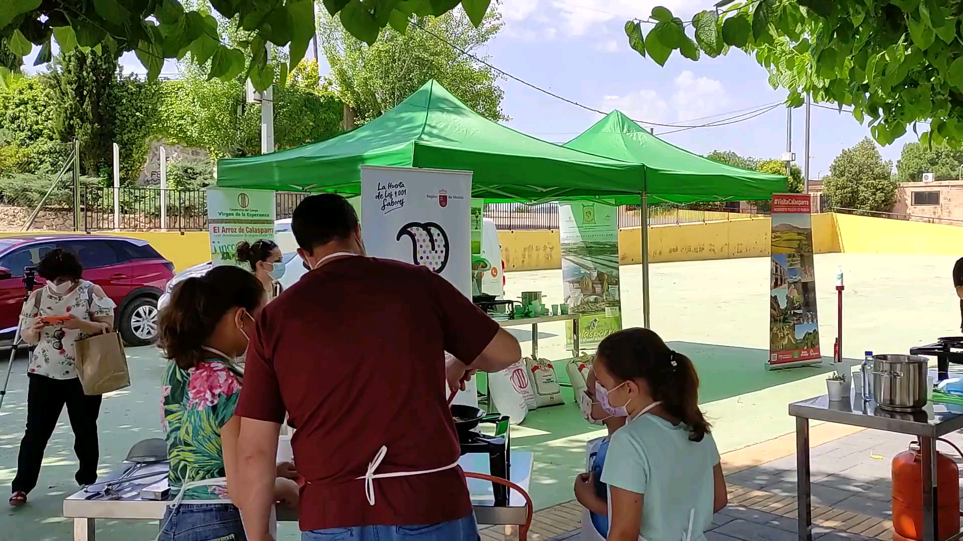 El primer taller tuvo lugar el pasado sábado en el recinto ferial de Calasparra