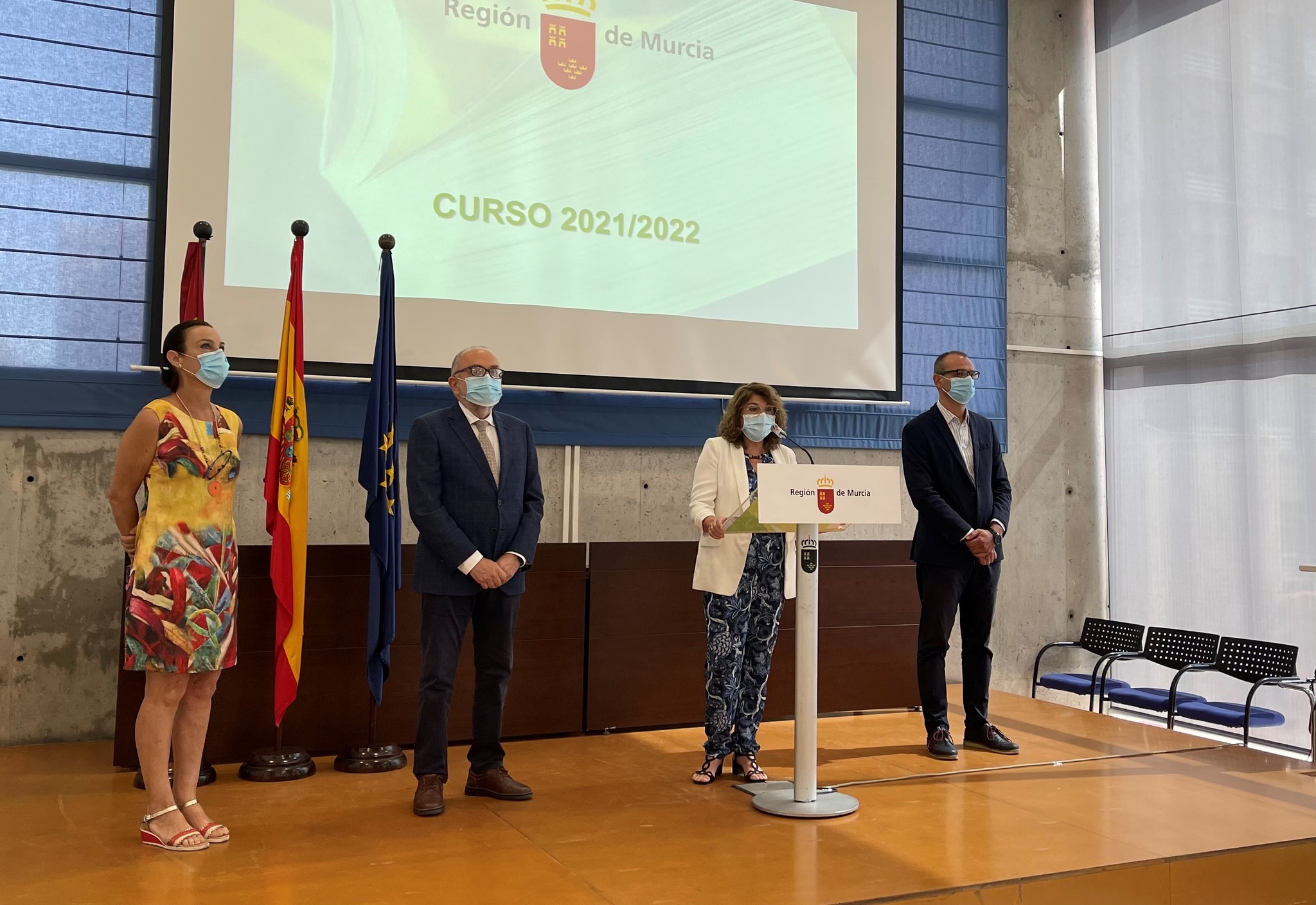 Presentación del inicio del curso escolar 2021-22