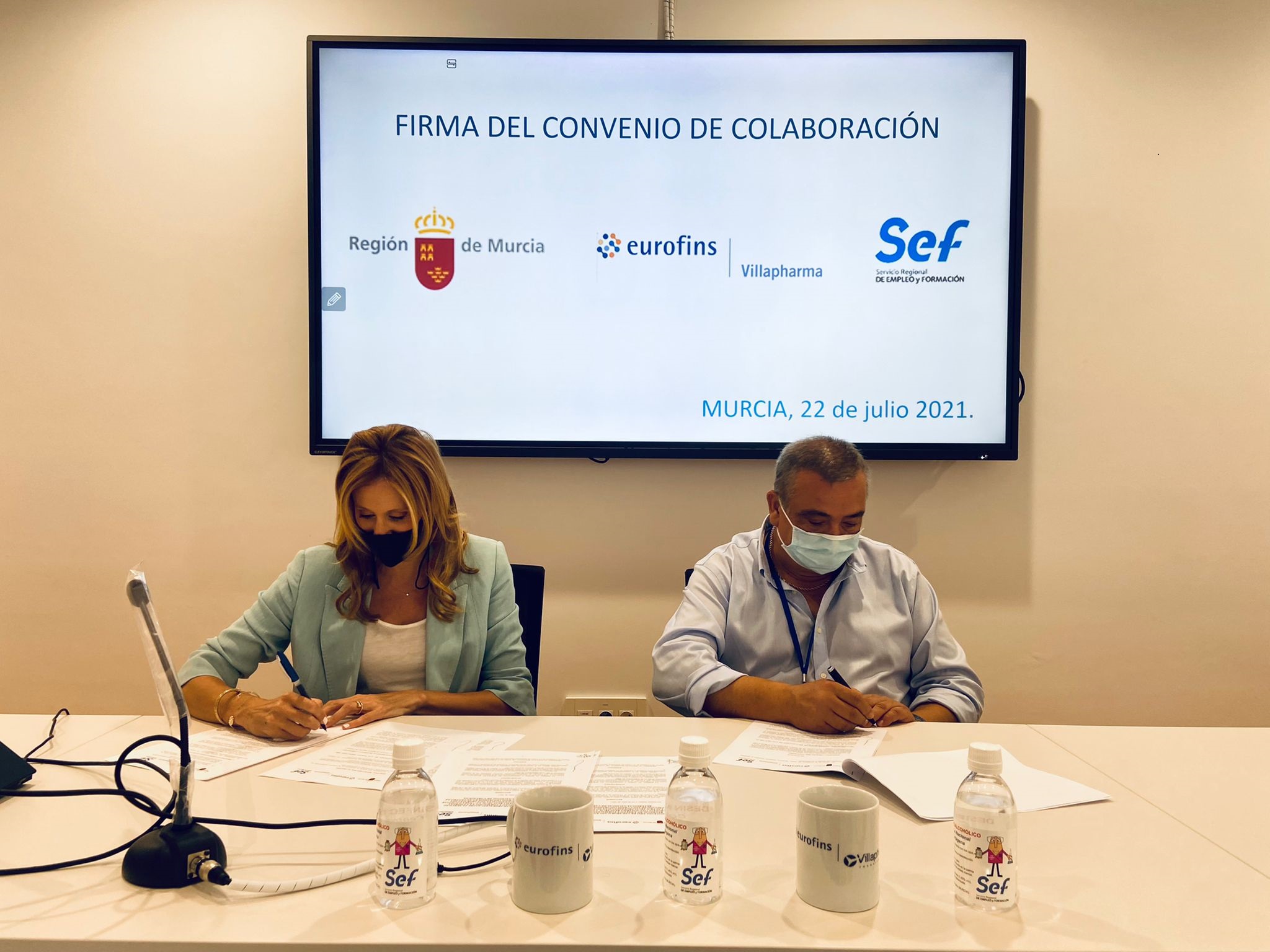 Firma del convenio