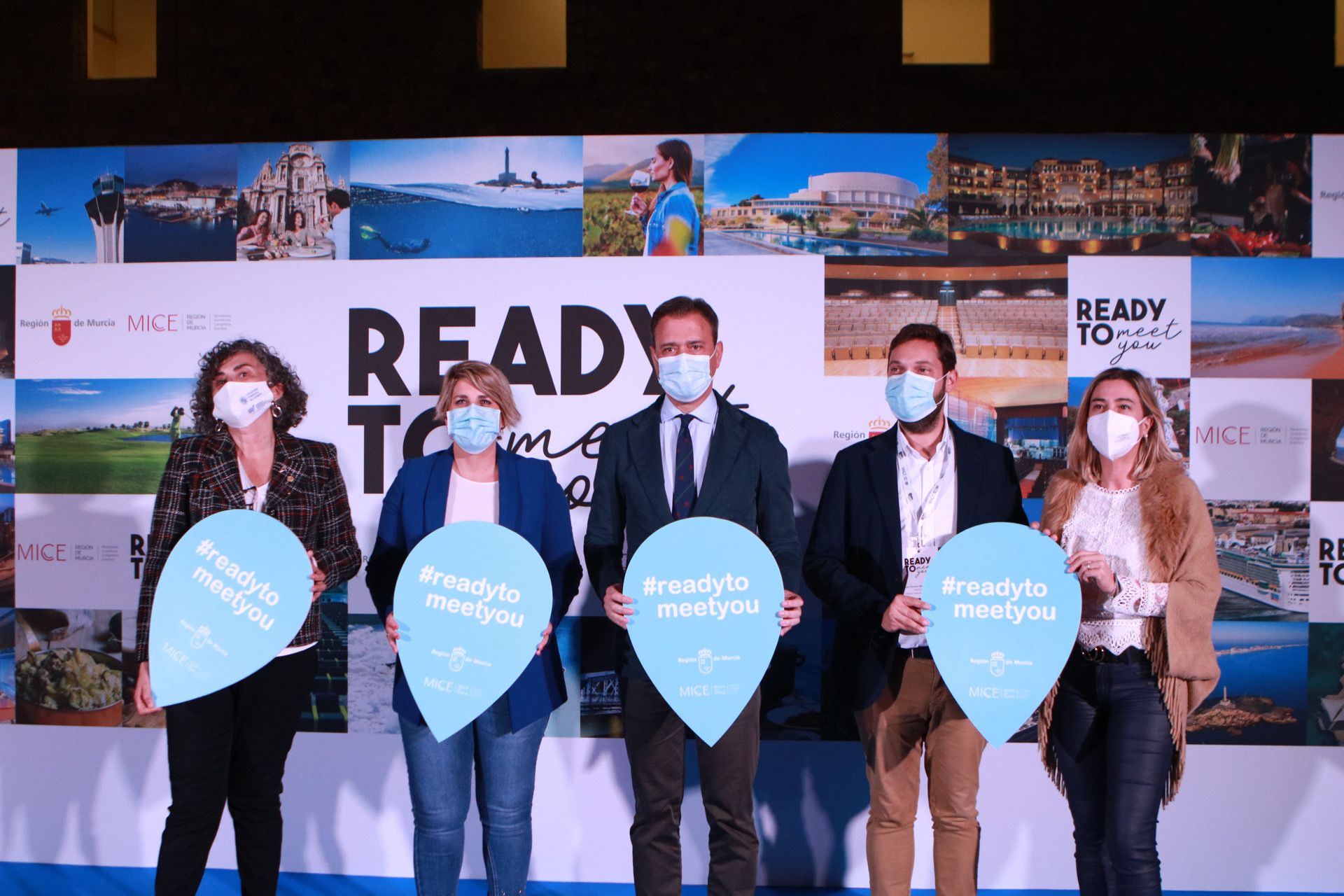 Presentación de la marca promocional 'Ready to meet you'