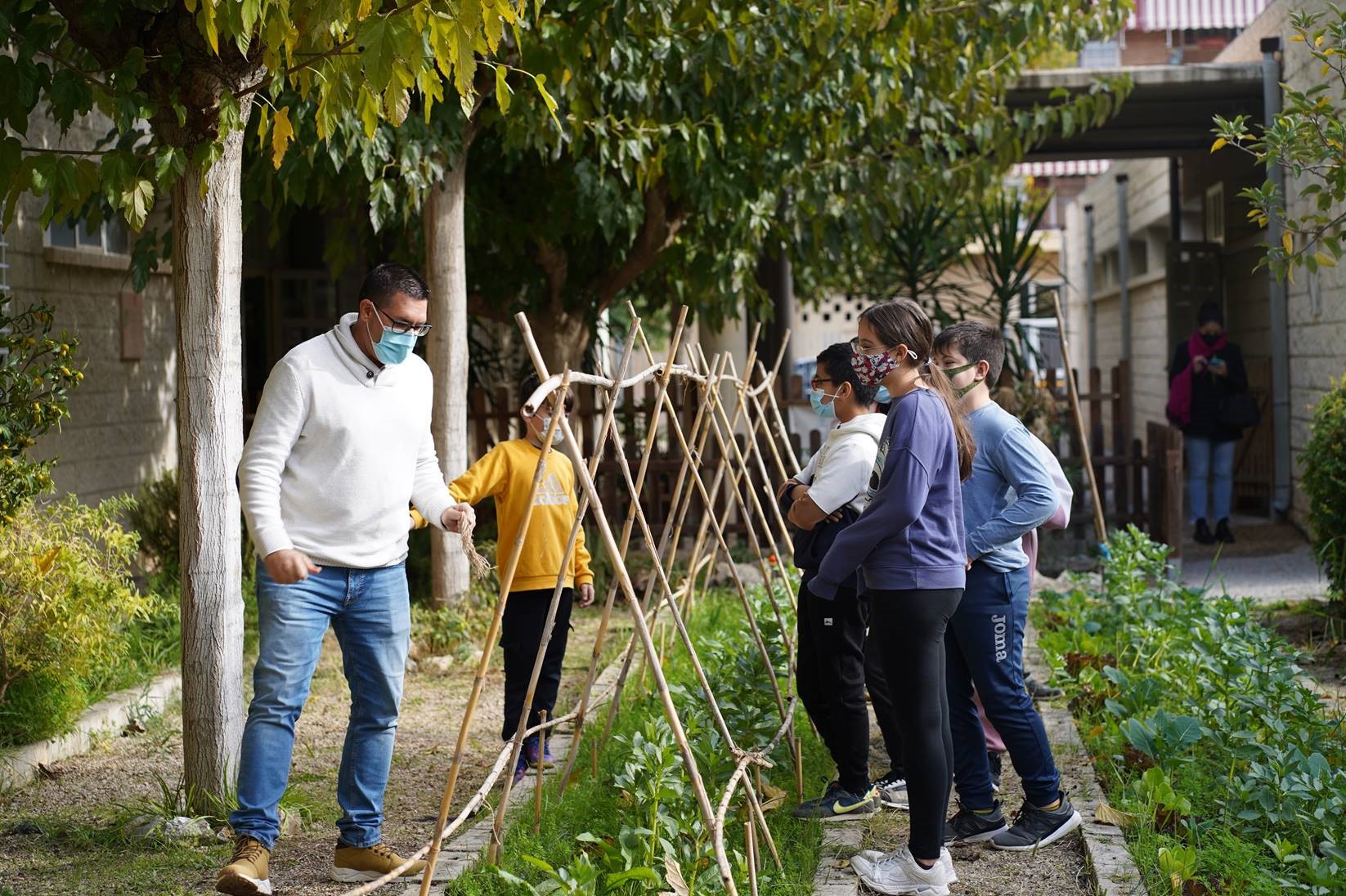 Huerto escolar del Centro de Educación Infantil y Primaria Infanta Cristina