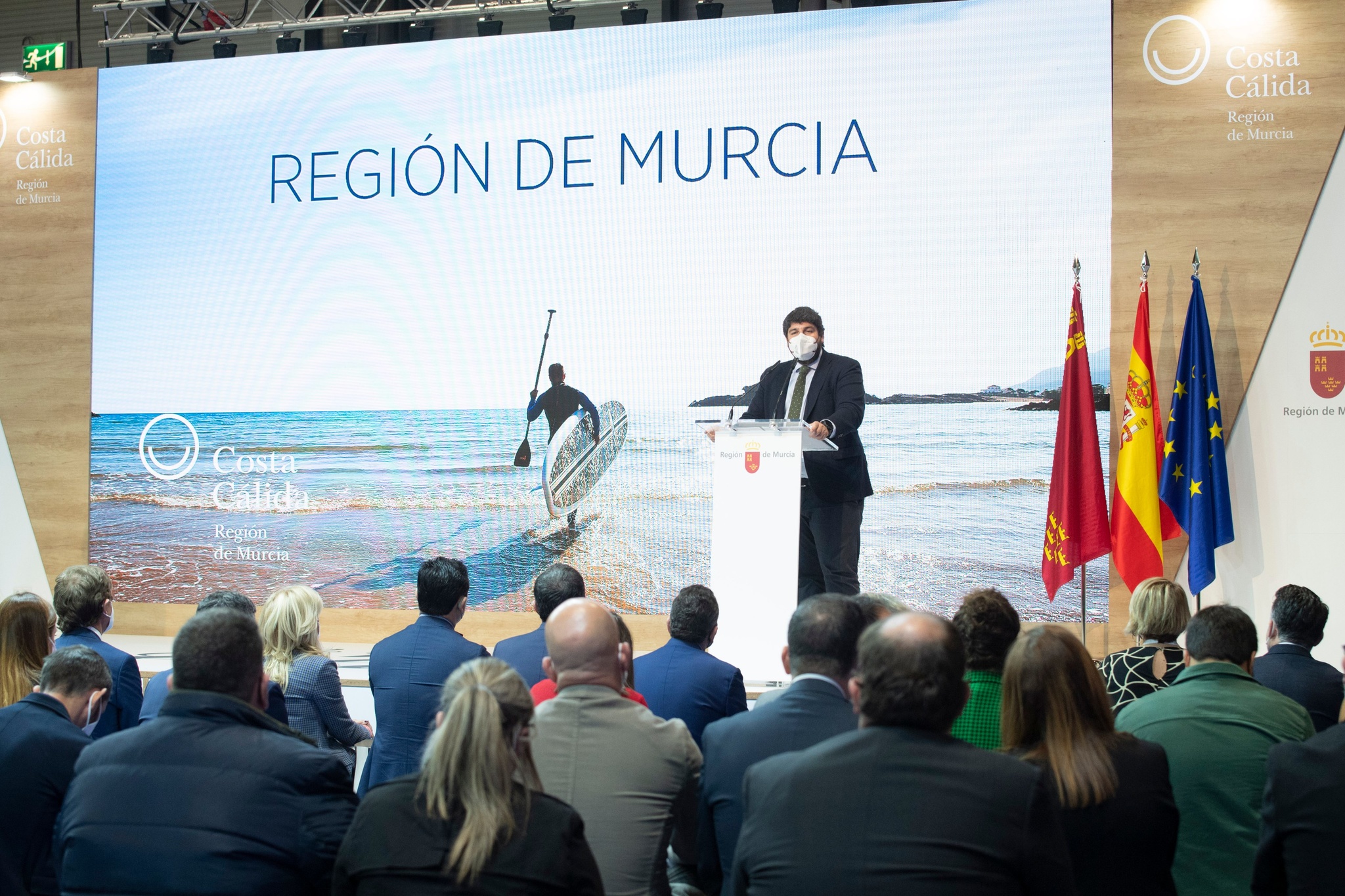 López Miras preside el acto del Día de la Región de Murcia en la Feria Internacional de Turismo (Fitur)