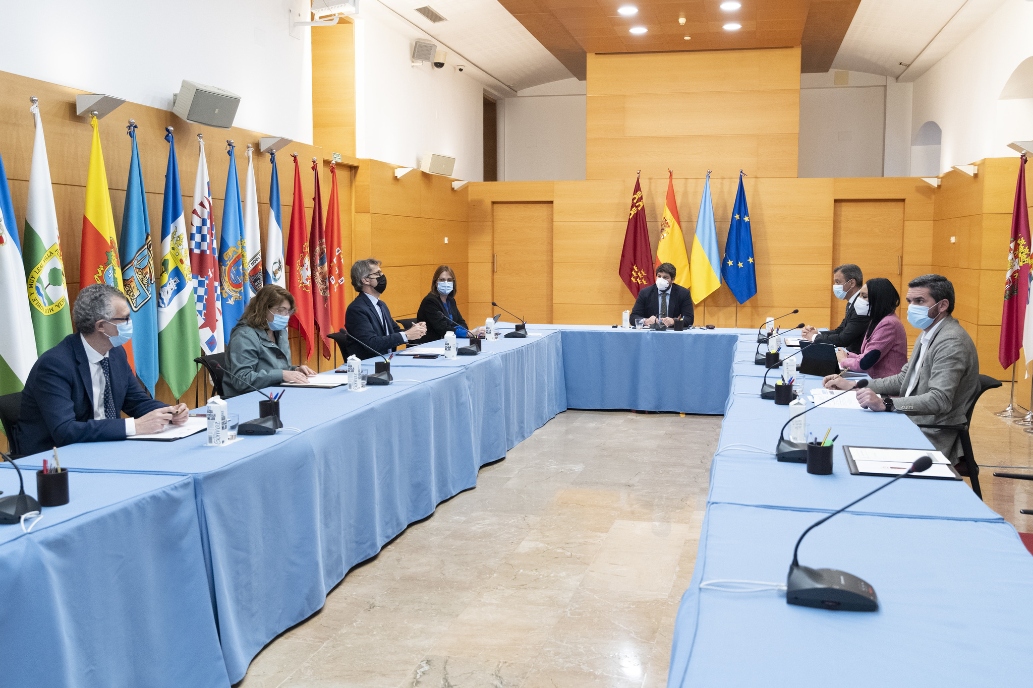 Imagen de la reunión del Consejo de Gobierno