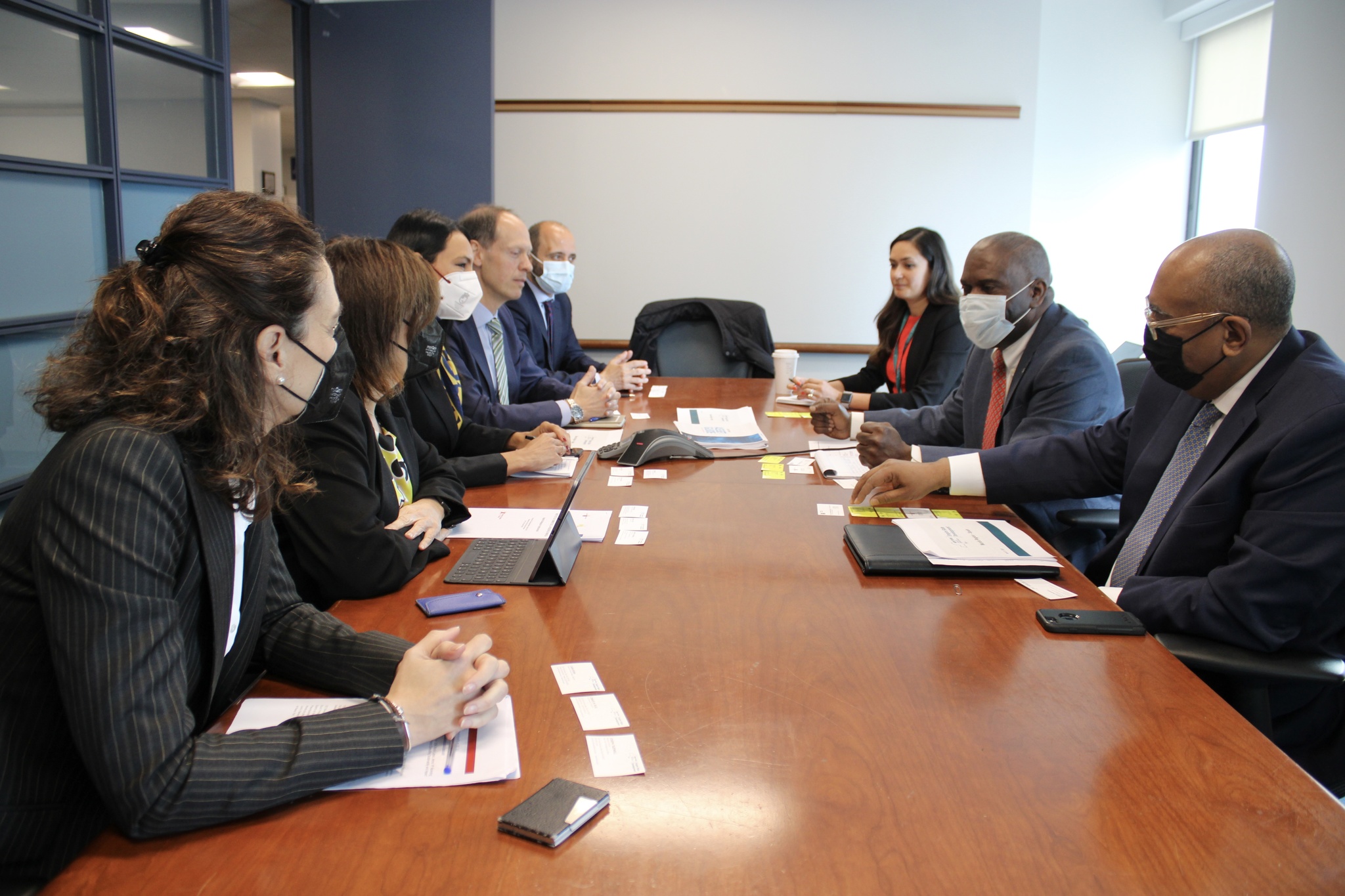 Reunión con representantes del Empire State Development Agency en Nueva York