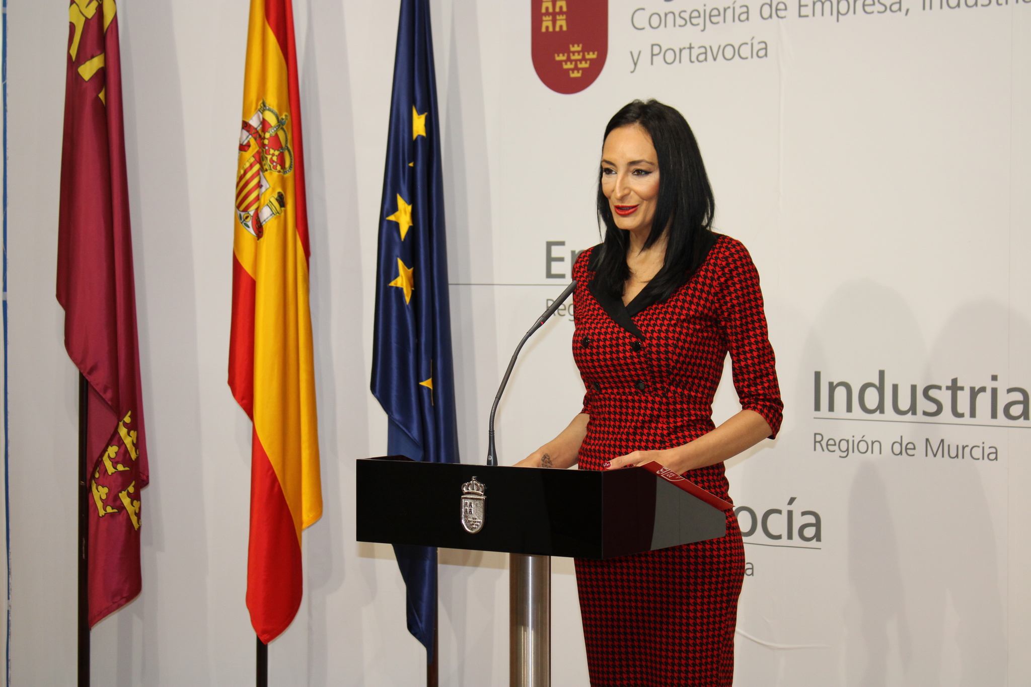 Rueda de prensa del paro del mes de abril