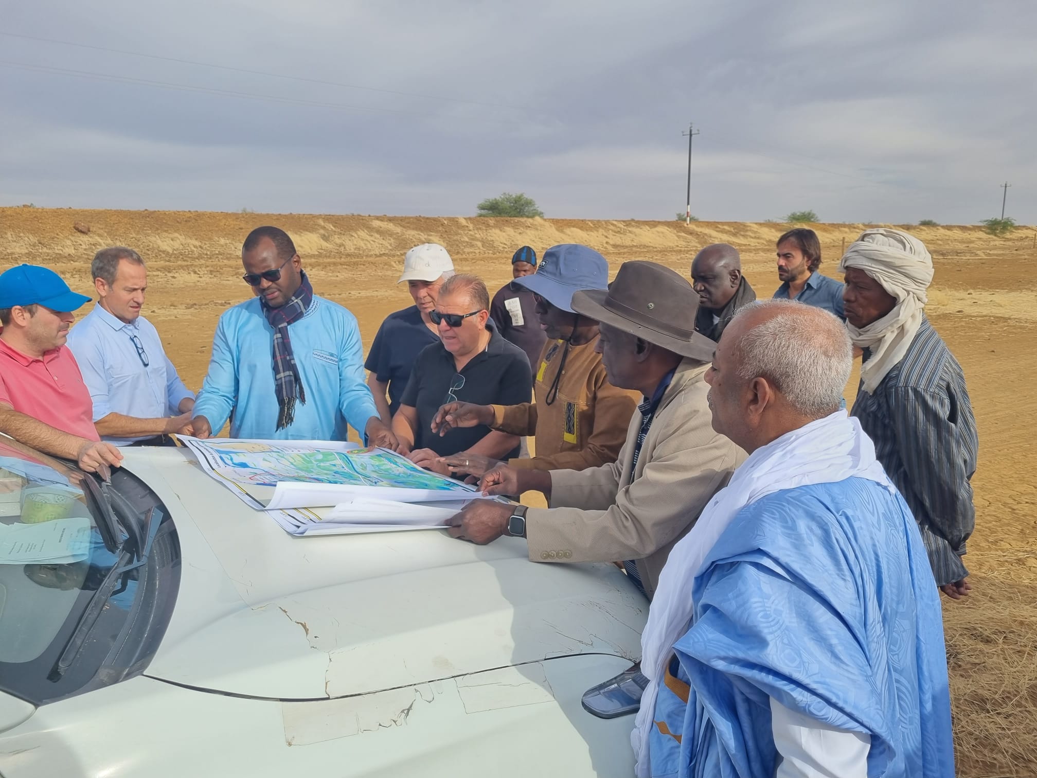Empresario de tecnología agrícola de la Región visitaron zonas de producción en Mauritania, en una misión comercial e institucional organizada por el INFO.