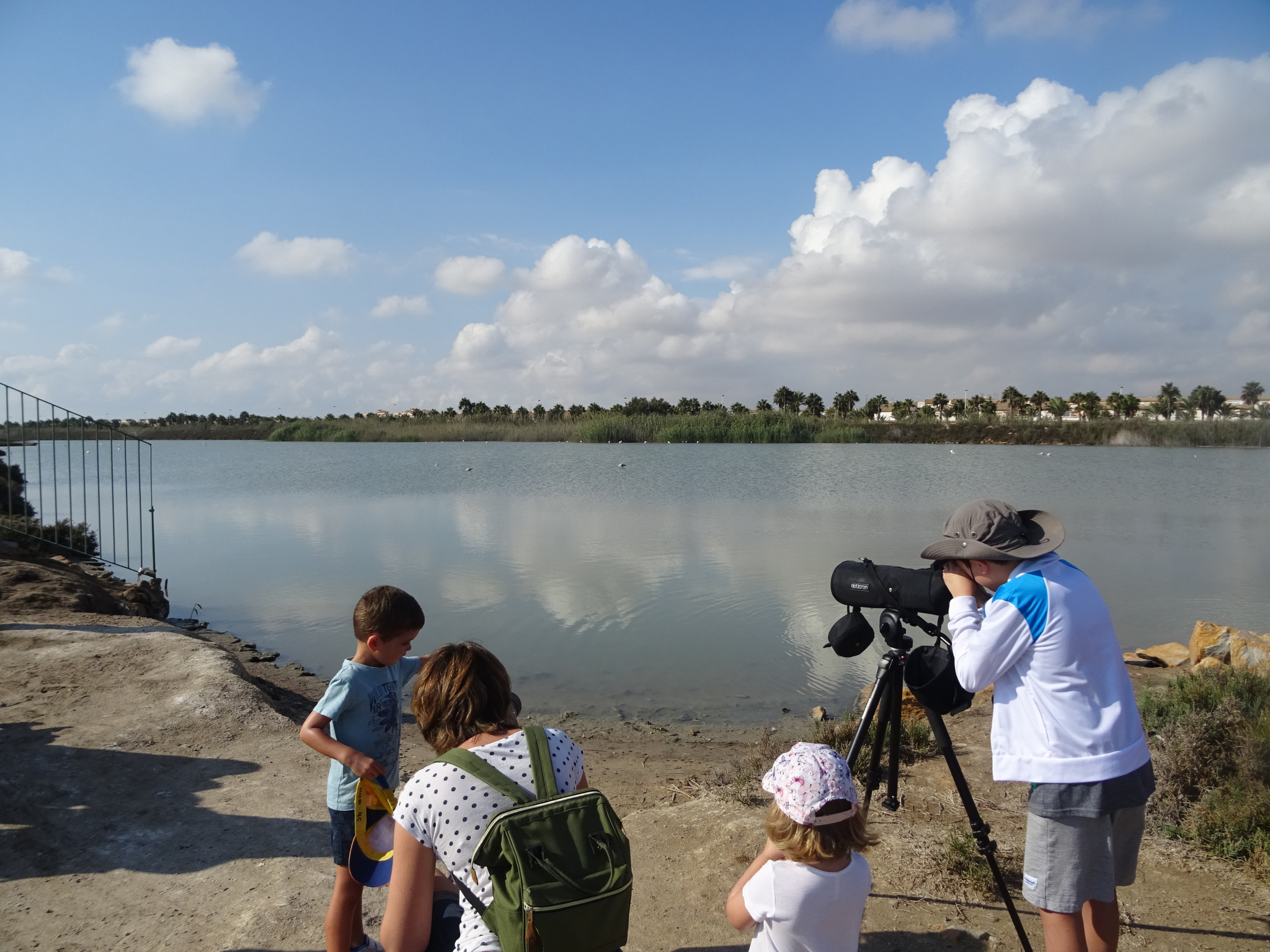 Actividad de avistamiento de aves migratorias puesta en marcha en otras ediciones anteriores.