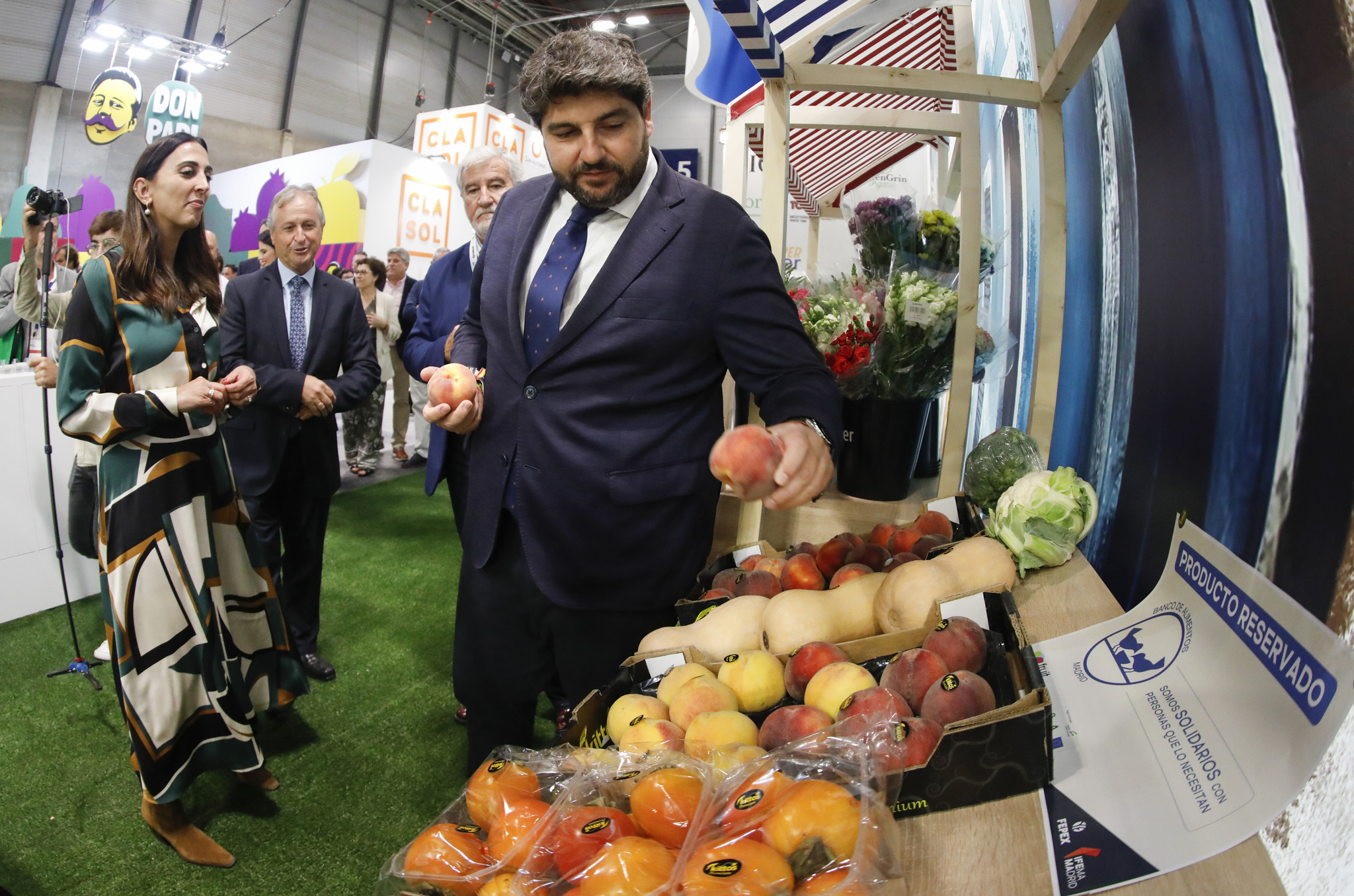 López Miras, durante su asistencia a Fruit Attraction (2)