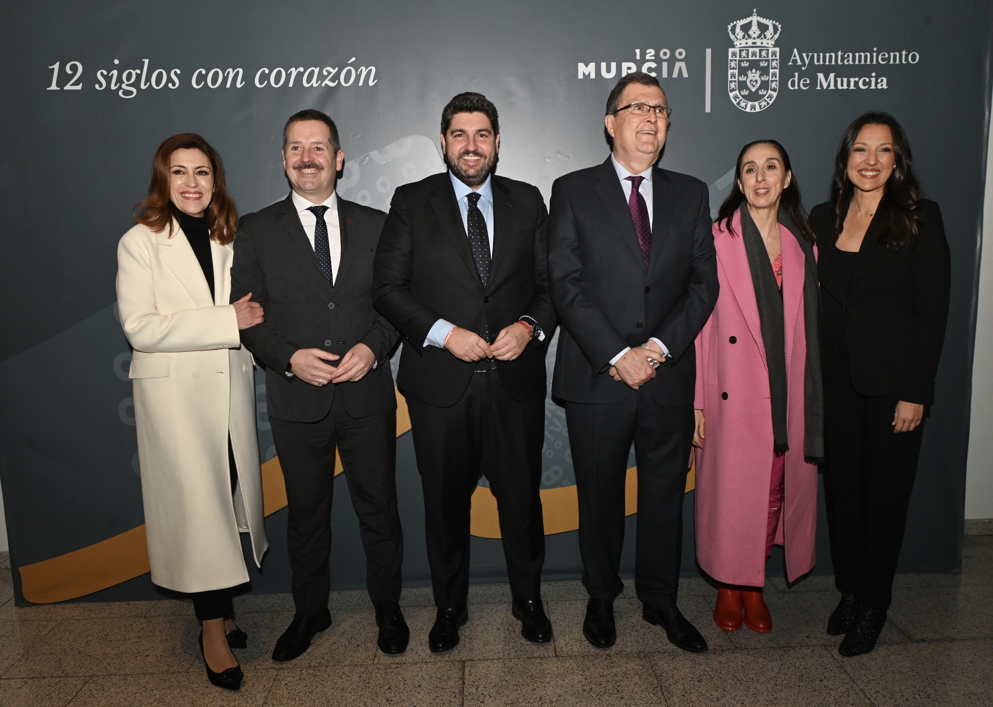 L&oacute;pez Miras clausura el acto promocional de los 1.200 a&ntilde;os de Murcia y destaca que la ciudad "mira con orgullo a su historia y se proyecta con fuerza...