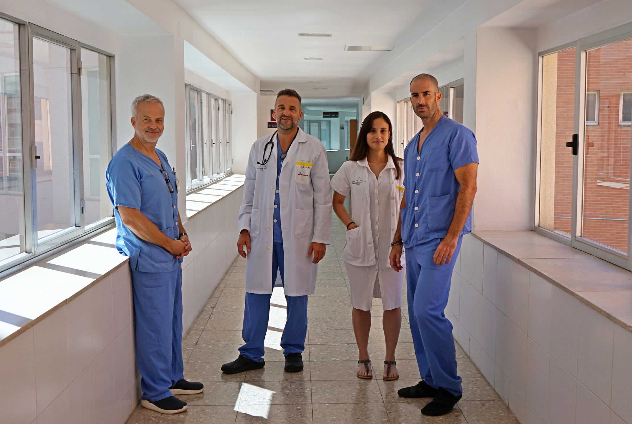 Profesionales del servicio de trasplantes del hospital Virgen de la Arrixaca