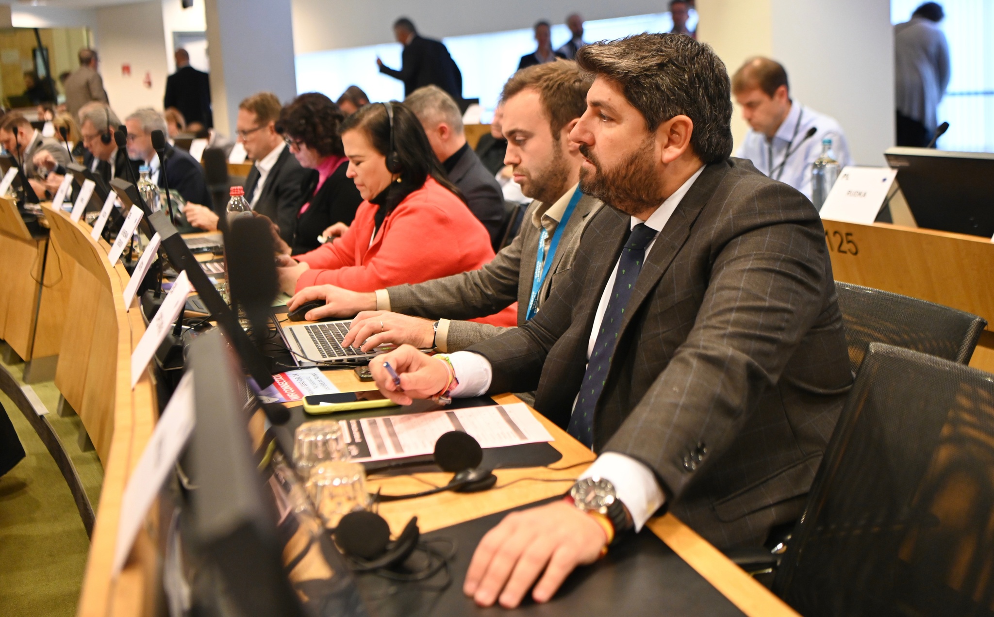 L&oacute;pez Miras participa en Bruselas en la reuni&oacute;n de la Comisi&oacute;n de Medio Ambiente, Cambio Clim&aacute;tico y Energ&iacute;a del Comit&eacute; de las Regiones