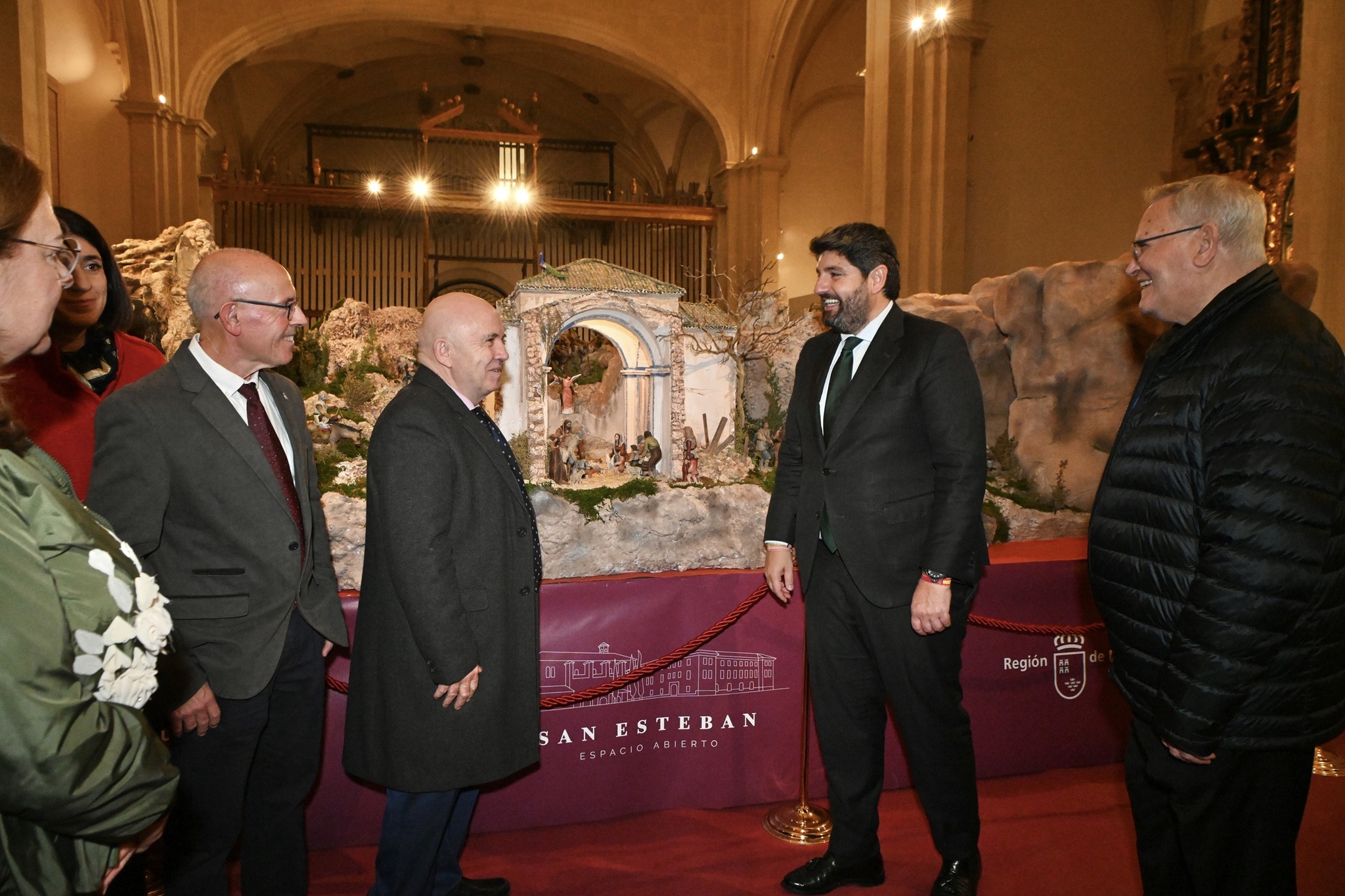 Acto de inauguraci&oacute;n del bel&eacute;n monumental de San Esteban/1