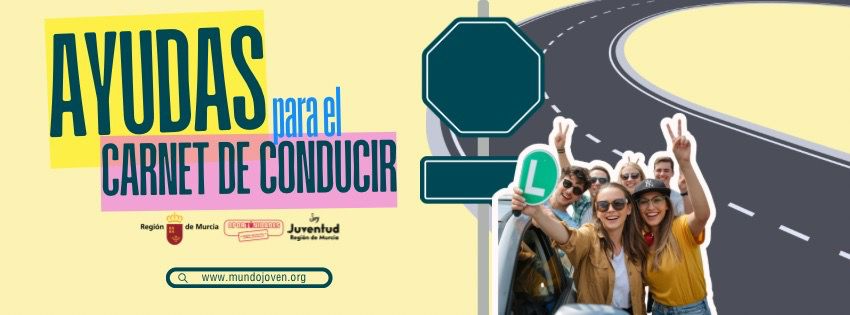Imagen de la campa&ntilde;a llevada a cabo sobre las ayudas para la obtenci&oacute;n del carnet de conducir por los j&oacute;venes.