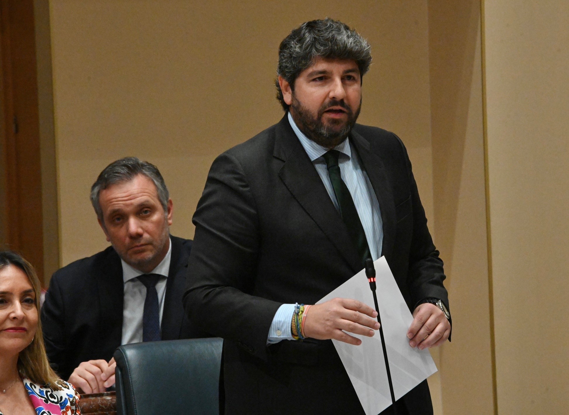 El presidente de la Comunidad, Fernando L&oacute;pez Miras, compareci&oacute; hoy en el pleno de la Asamblea Regional