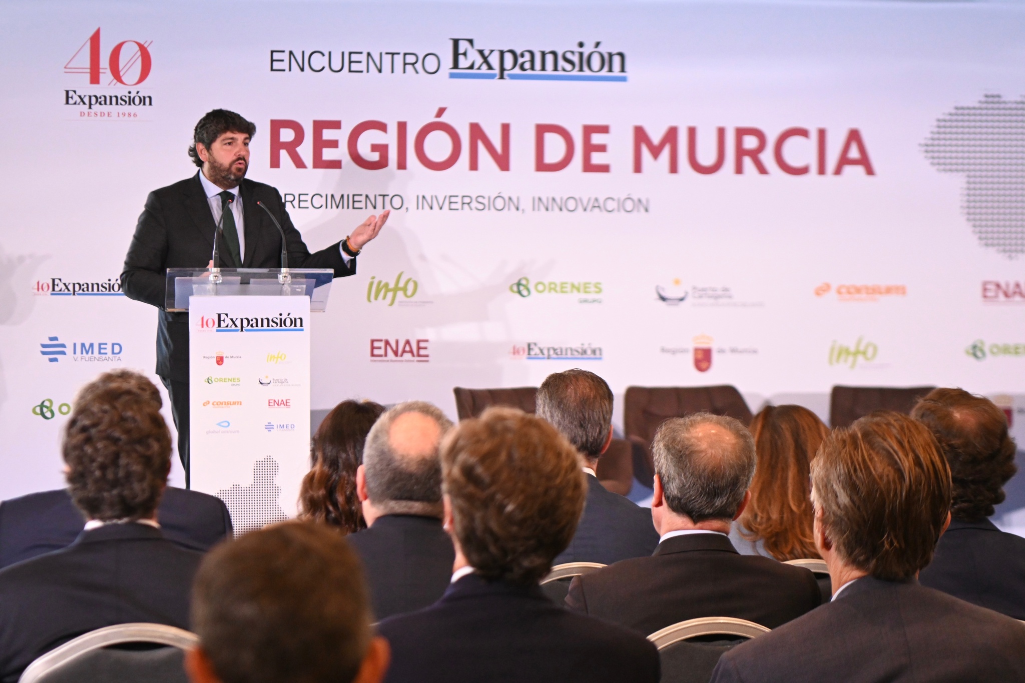 L&oacute;pez Miras inaugura el 'Foro Regi&oacute;n de Murcia: crecimiento, inversi&oacute;n, innovaci&oacute;n', organizado por el diario Expansi&oacute;n (2)
